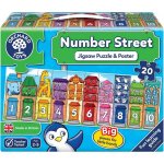 Number street (Ulica plná čísel) - Orchard Toys – Zboží Živě
