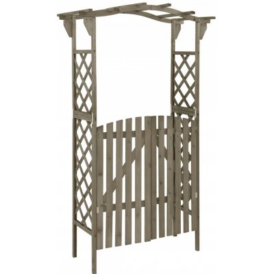Dřevěná pergola G03V s mřížkou 3 cm – Hledejceny.cz
