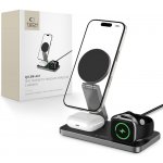Tech-Protect Bezdrátová nabíječka pro iPhone, Apple Watch a AirPods - Tech-Protect, QI15W-A47 Wireless Charger Black – Zboží Živě