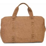 Childhome Taška Mommy Bag Signature Prestige Hazelnut – Zboží Dáma