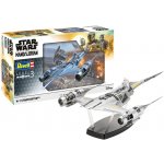 Revell 06787 Star Wars The Mandalorian: N1 Starfighter sci-fi model stavebnice 1:24 – Zboží Mobilmania
