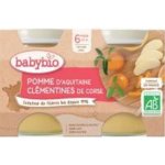 Babybio Mirabelky jablko 2 x 130 g – Zboží Dáma