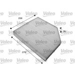 Filtr, vzduch v interiéru VALEO 715579 – Hledejceny.cz