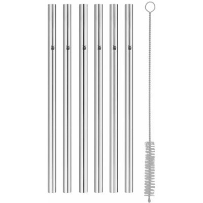 WMF Nerezová brčka 18 cm 6 ks kartáček – Zbozi.Blesk.cz