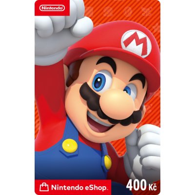 Nintendo dárkový poukaz 400Kč – Zboží Živě