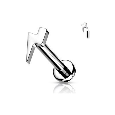 Šperky4U piercing do brady labreta titan blesk TIT1102-1208 – Hledejceny.cz