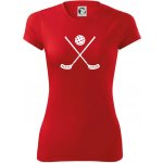 Florbalové hokejky Dámské Fantasy sportovní dresovina Červená – Hledejceny.cz