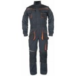 Cerva EMERTON Stretch Odolná strečová kombinéza černá/žlutá – Zboží Dáma