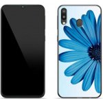 Pouzdro mmCase gelové Samsung Galaxy M20 - modrá kopretina