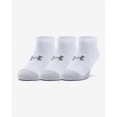 Under Armour Heatgear NS golfové ponožky 3 páry bílé