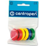 Centropen magnety průměr 30 mm barevný mix 6 ks – Zbozi.Blesk.cz