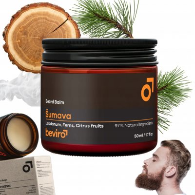 Beviro Šumava balzám na vousy 50 ml – Zboží Dáma