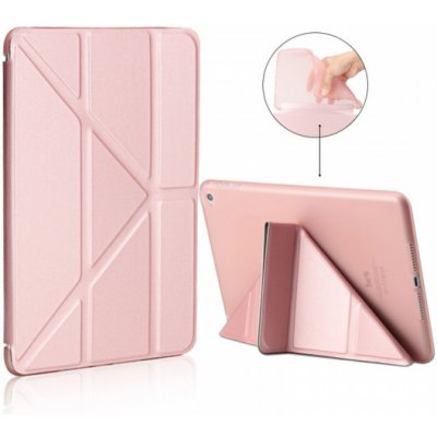 SES 2v1 Smart flip cover + zadní silikonový ochranný obal pro Apple iPad Air 4 10.9" 2020 růžový 7984 – Sleviste.cz