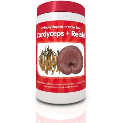 Kingray Cordyceps a Reishi 60 kapslí x 300 mg – Hledejceny.cz