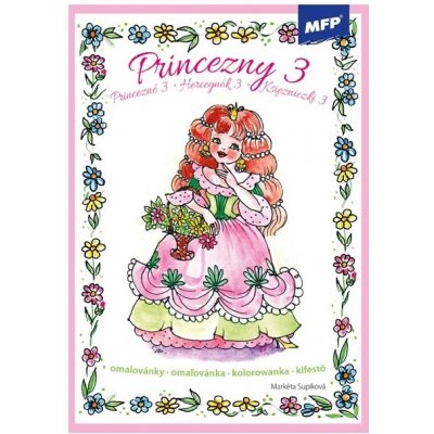 Omalovánky MFP Princezny 3 – Zboží Dáma