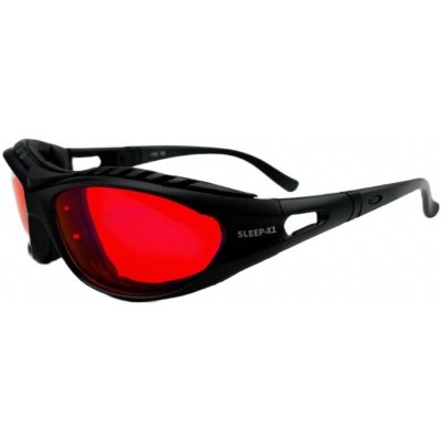 UVtech Sleep-X1 brýle proti modrému a zelenému světlu - červené 3919 – Zboží Živě