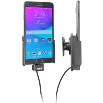 Brodit držák do auta na Samsung Galaxy Note 4 bez pouzdra, s nabíjením z cig. zapalovače 512683