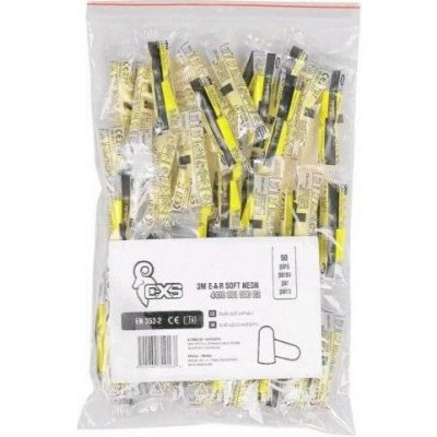 CANIS STOPLE DO USI E-A-R SOFT ES-01-001 NEON 50 párů – Zboží Mobilmania