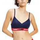 Podprsenka Tommy Jeans bralette Lift podprsenka modrá