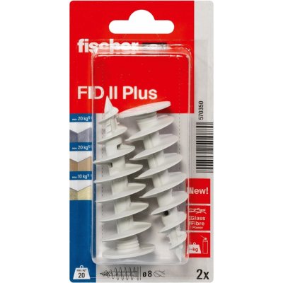 Fischer Hmoždinka do polystyrenu FID II Plus K, 2 ks – Sleviste.cz