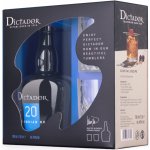 Dictador 20y 40% 0,7 l (dárkové balení 2 sklenice) – Hledejceny.cz
