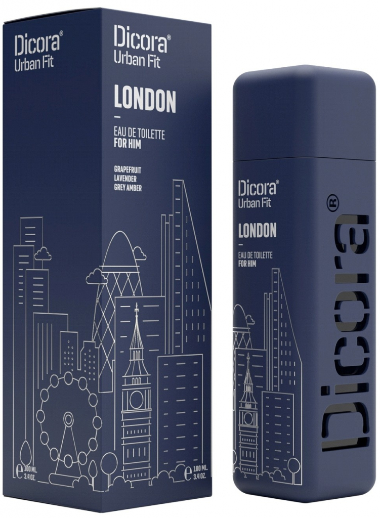 Dicora Urban Fit London toaletní voda pánská 100 ml