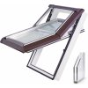 Střešní okno SKYLIGHT PLUS TERMO Bílá, Hnědá RAL 8019, 114x140 cm