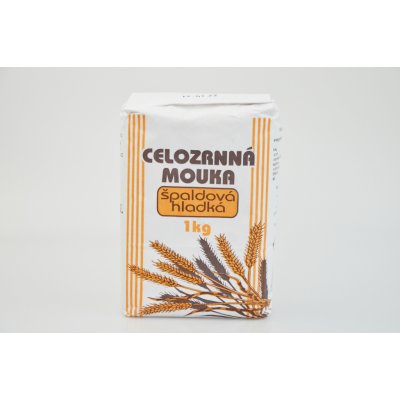 Natural mouka špaldová celozrnná hladká 1 kg – Zboží Dáma