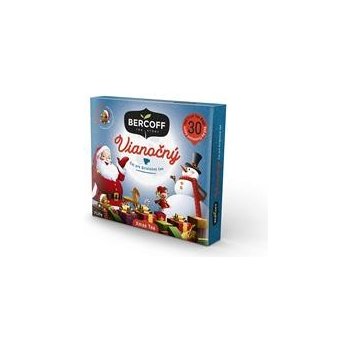 Bercoff Vánoční dárkové balení zimních a ovocných čajů 6 x 5 SÁČKŮ 71.25 g