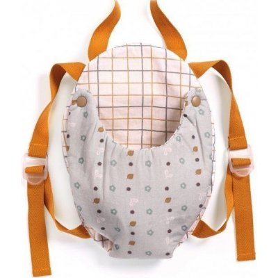 Djeco Nosítko na panenky Pomea Baby Carrier Blue Gray – Hledejceny.cz