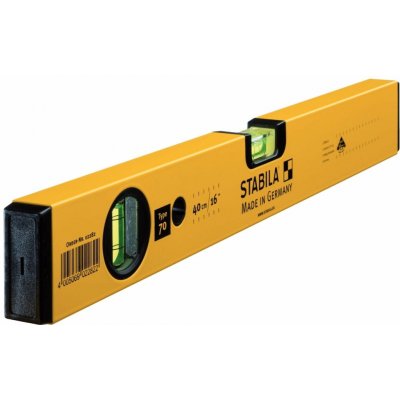 Stabila Vodováha 70, 2 libely 400 mm – Hledejceny.cz