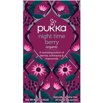 Pukka ajurvédský BIO čaj Night Time Berry 20 sáčků – Zbozi.Blesk.cz