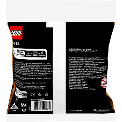 LEGO® 30682 NASA Mars Rover Perseverance polybag – Hledejceny.cz