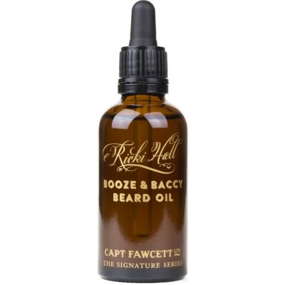 Captain Fawcett Ricki Hall's Booze & Baccy Beard Oil - Kouřový olej na plnovous 50 ml – Sleviste.cz