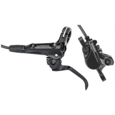 SHIMANO E-MT501 BL-MT501/BR-MT520 Brzda hydr. zadní černá Post Mount 1700mm had.+platn. D03S – Zboží Dáma