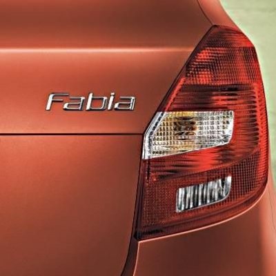 Škoda Auto Zadní nápis Fabia - Škoda Fabia II (2006 - 2013) - originál 5J6853687739 | Zboží Auto