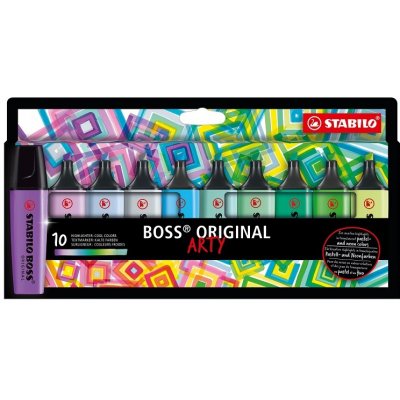 Stabilo Boss Original 10 ks ARTY "B" – Hledejceny.cz