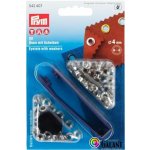 Průchodky 4 mm s podložkou NIKL – Sleviste.cz