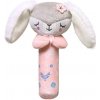 Hračka pro nejmenší BabyOno plyšová hračka s pískátkem Bunny Sunday růžová
