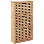 Zahrada-XL 55 x 20 x 104 cm masivní ořechové dřevo 247600 – Zboží Mobilmania