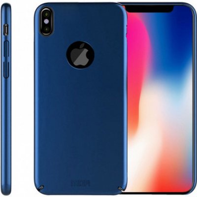 Pouzdro MOFI ultratenké s ochranou čočky fotoaparátu iPhone XS Max - modré – Zboží Mobilmania