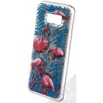 Pouzdro Sligo Liquid Mirror Flamingo Samsung Galaxy S8 Plus červené – Zboží Živě