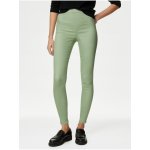 Marks & Spencer dámské skinny fit džíny s vysokým pasem světle zelené – Zboží Mobilmania