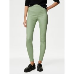 Marks & Spencer dámské skinny fit džíny s vysokým pasem světle zelené