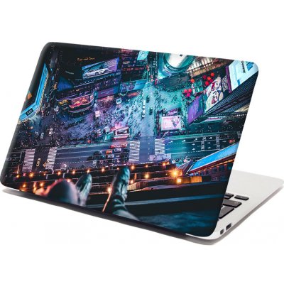 Sablio Samolepka na notebook Pohled z výšky - 29x20 cm – Zboží Mobilmania