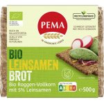 Pema Žitný chléb se lněným semínkem Bio 500 g – Zboží Dáma