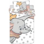 Jerry Fabrics povlečení Dumbo Dots 100 x 135 cm 40 x 60 cm – Sleviste.cz