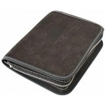 Obal na knihu se zipem XL Hnědá tmavá semiš – Hledejceny.cz