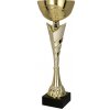 Pohár a trofej Kovový pohár Zlatý 25 cm 8 cm