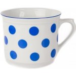 THUN 1794 Hrnek porcelánový VAŘÁK modrý puntík 630 ml – Sleviste.cz